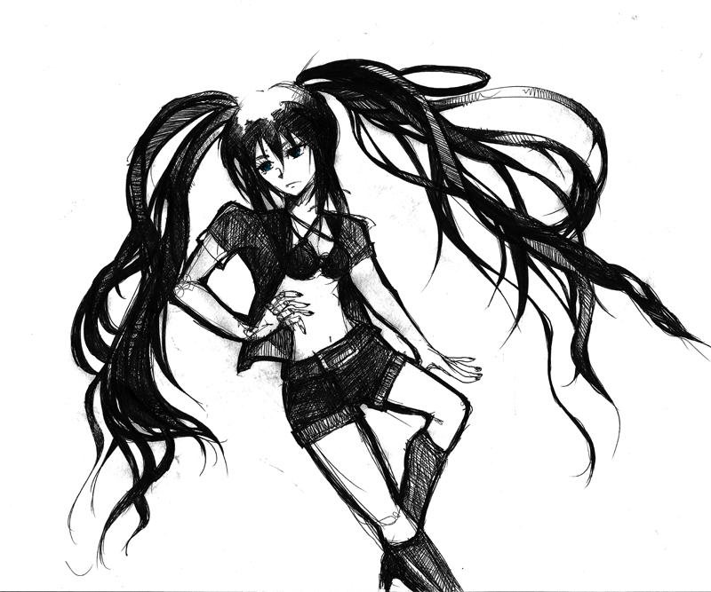 black rock shooter