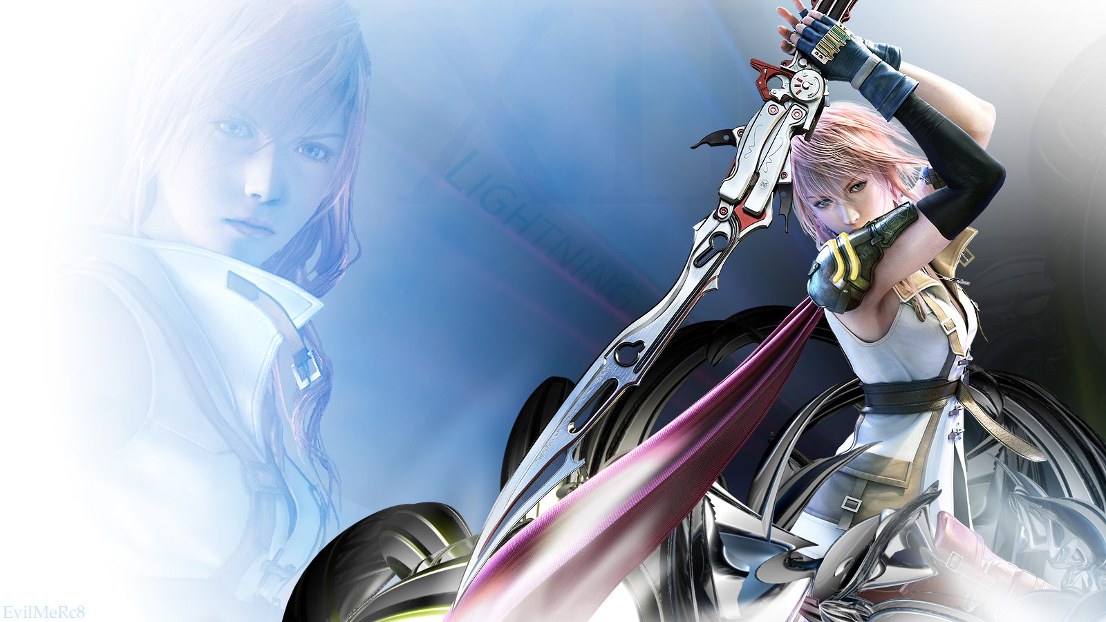 Lightning - Final Fantasy XIII by EvilMeRc8 on DeviantArt Lightning - Final Fantasy XIII by EvilMeRc8 on DeviantArt