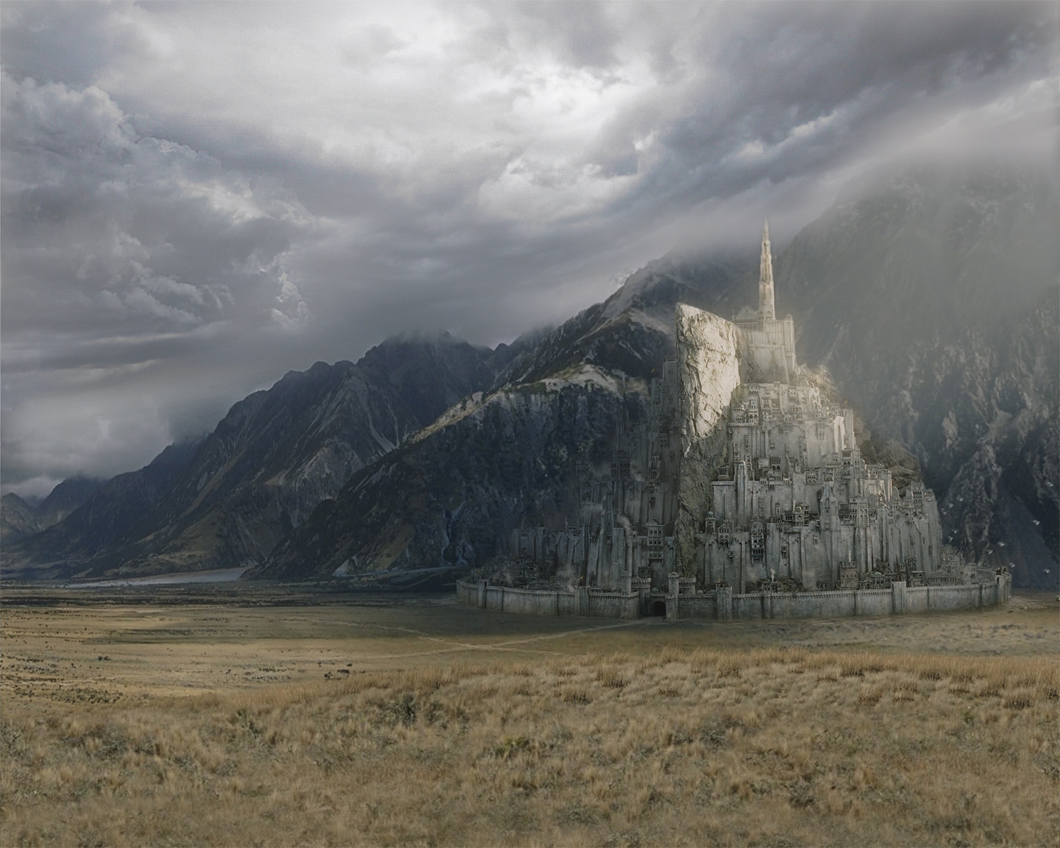 Minas tirith HD wallpaper