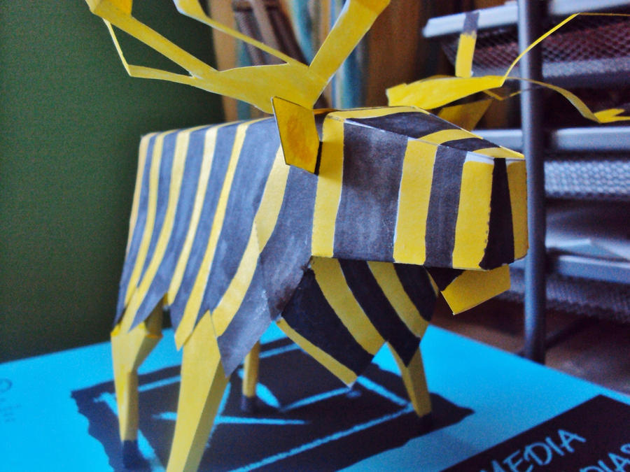Papercraft Elk by TwinStudioz on DeviantArt