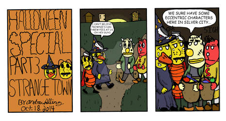 Halloween Special part 3 Strange Town by TwinStudioz