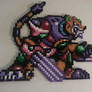 Neon Tiger - Megaman X3 - Perler Sprite