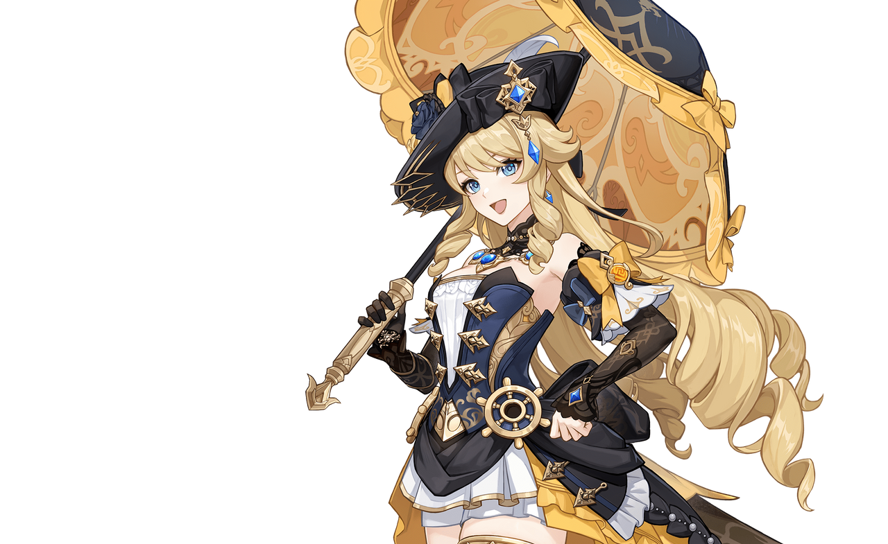 Navia Genshin Impact Portrait Render by DEG5270 on DeviantArt