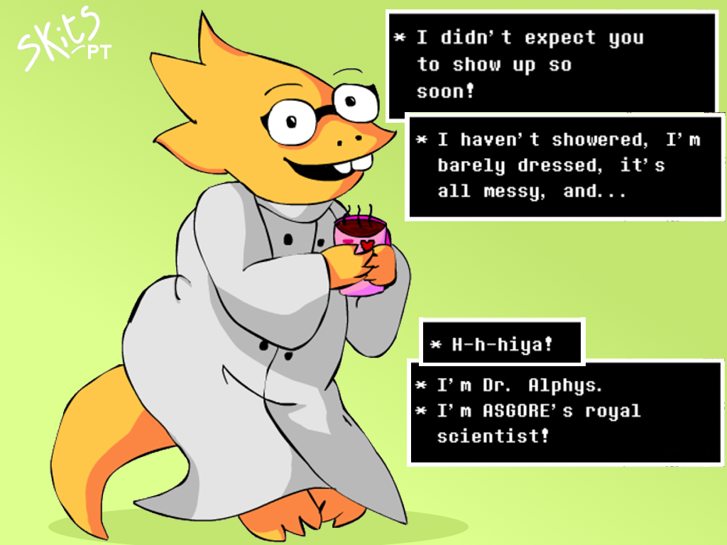 Alphys from Undertale by SKitSPT on DeviantArt