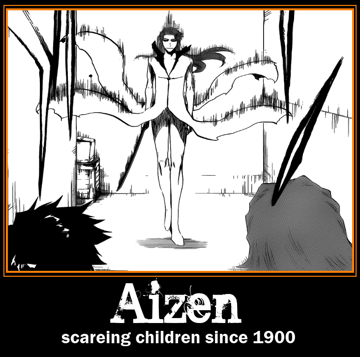 Aizen Scares Kids