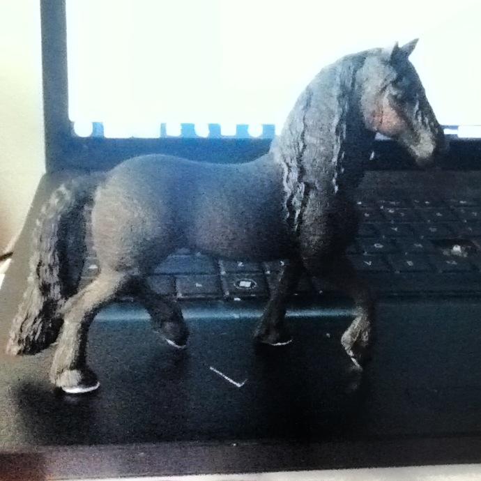 Schleich Friesian Stallion