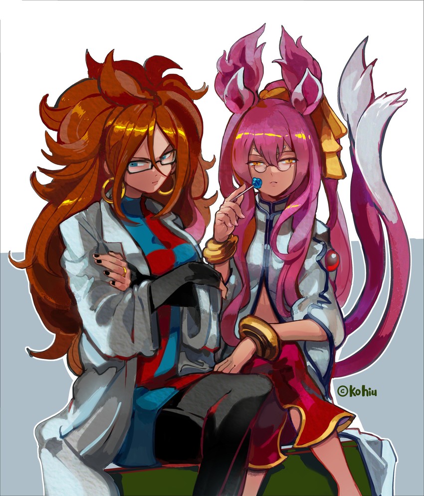 Android 21 And Kokonoe Mad Scientists