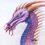 purple dragon