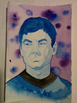 Bones McCoy Postcard