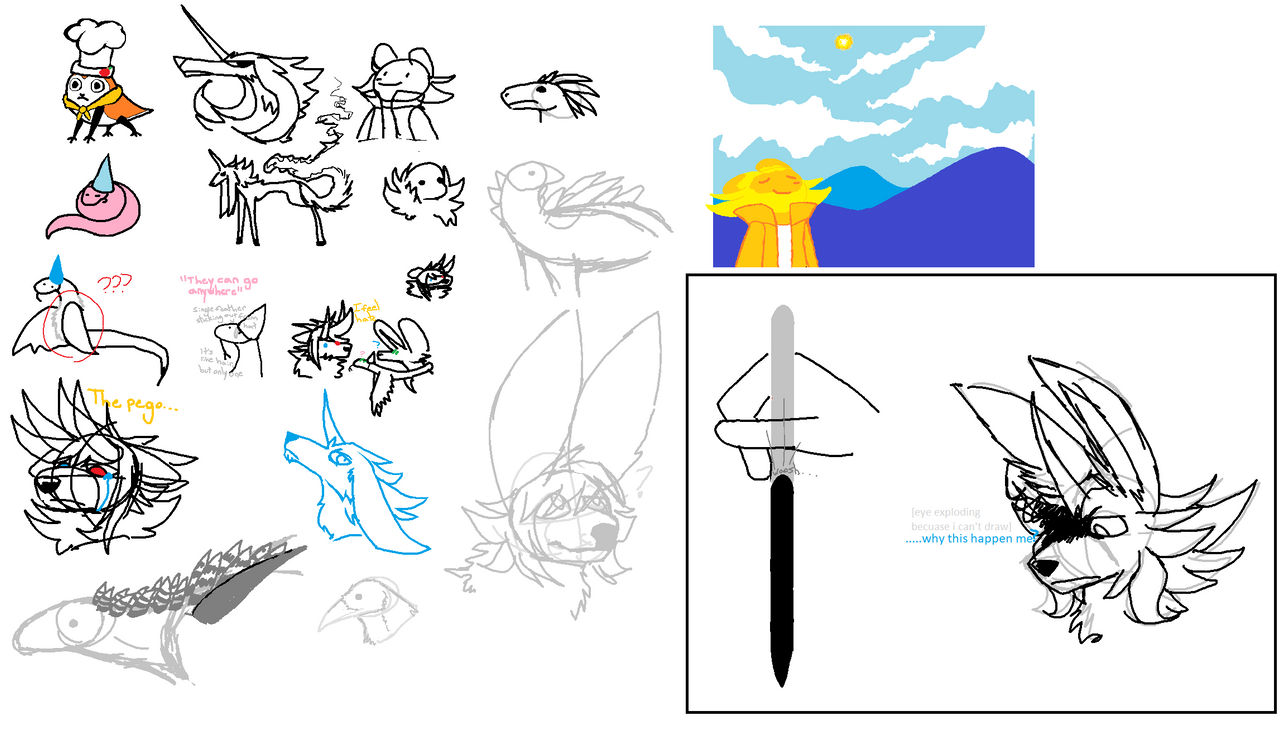 Doodles by thirddivision on DeviantArt