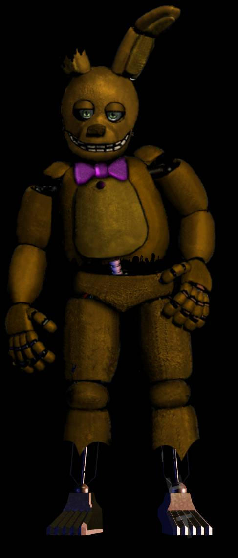 Springbonnie Suit Getting Spring Locks Spring bonnie Suit by wildmantatertof on DeviantArt
