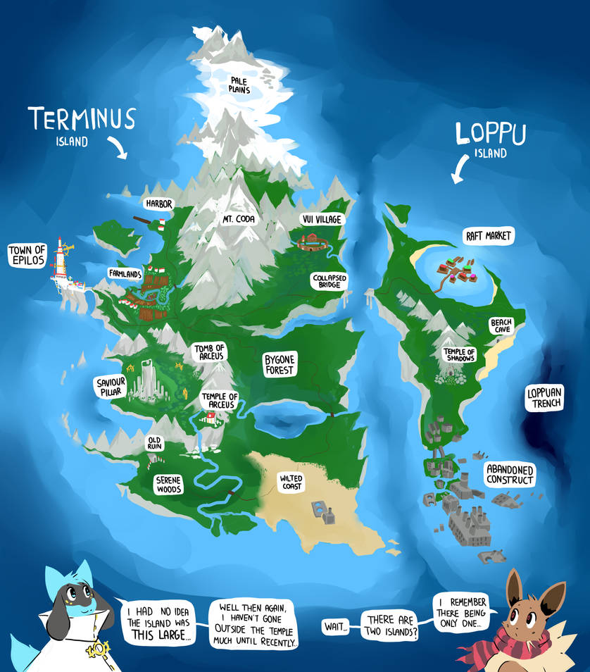 Map of Terminus by sutihukka on DeviantArt