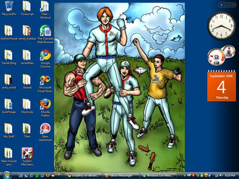 The Outcasts Baseball Desktop