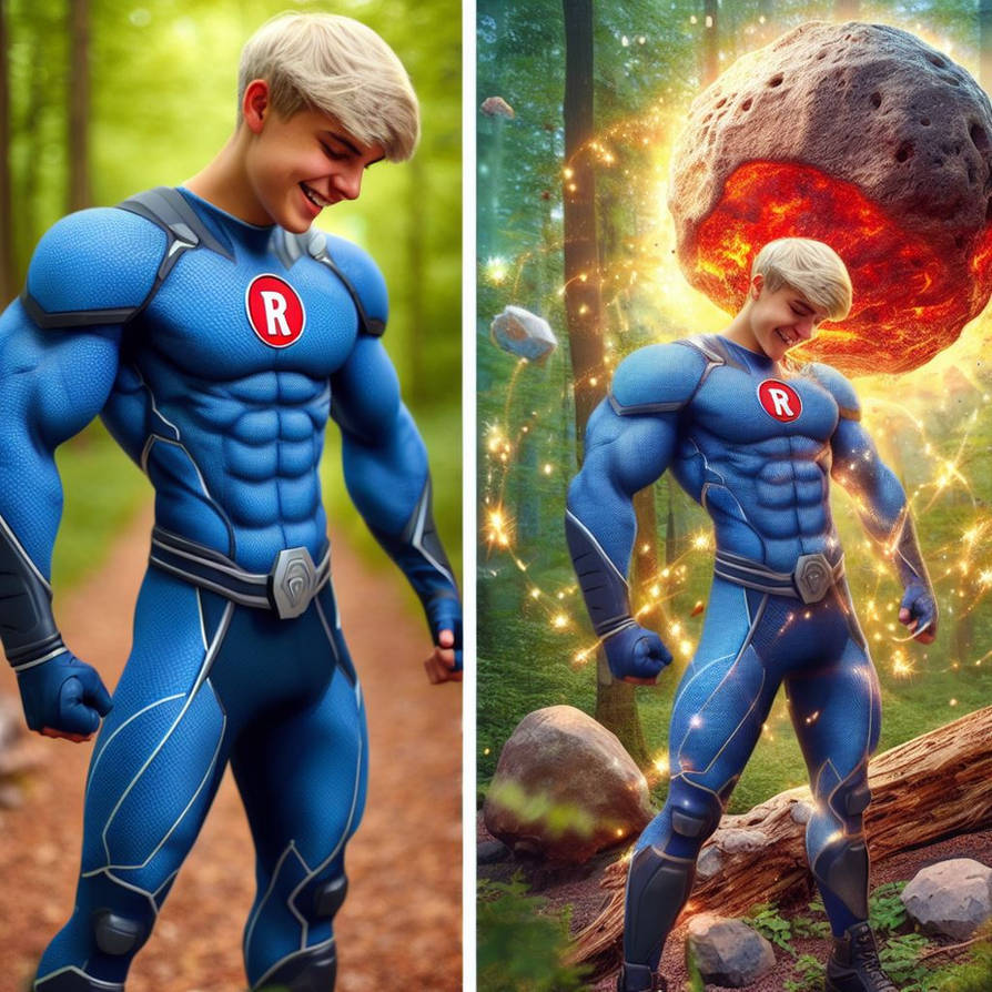 Script Boy Deviantart Hero Blue14 by scriptboy on DeviantArt
