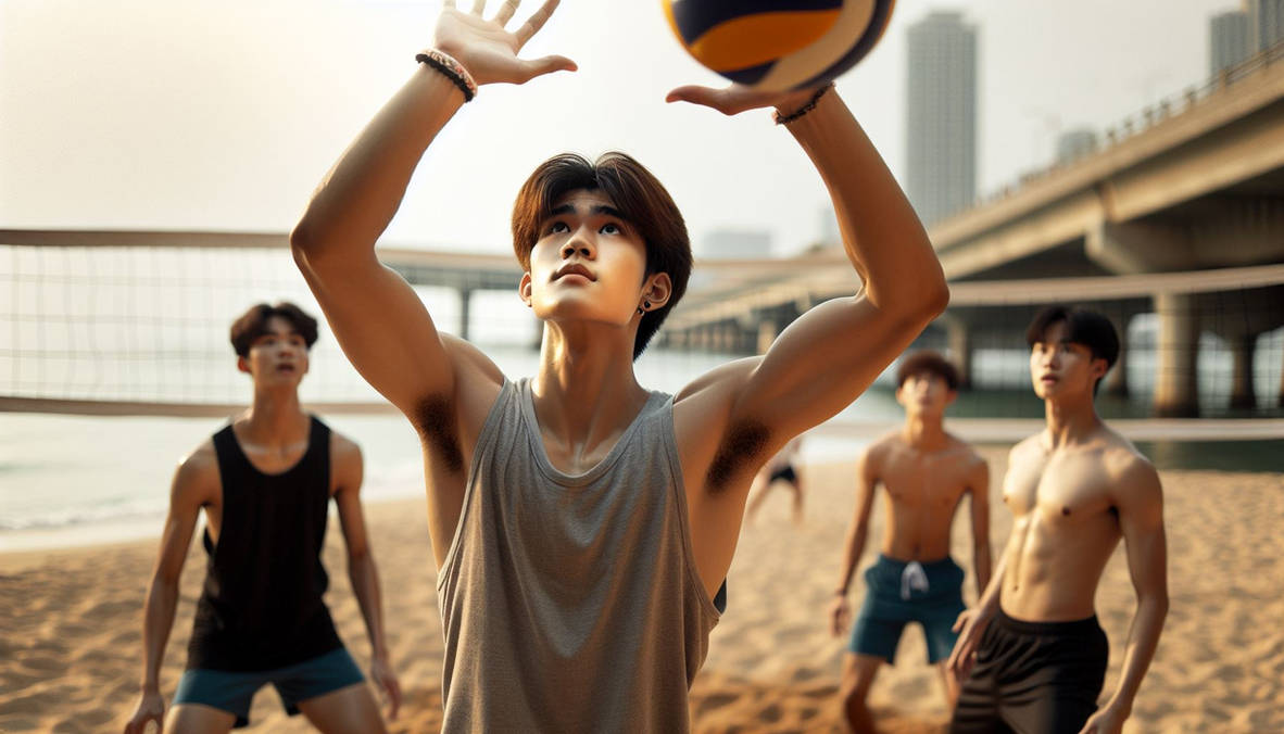Volleyball Player 020 by scriptboy on DeviantArt
