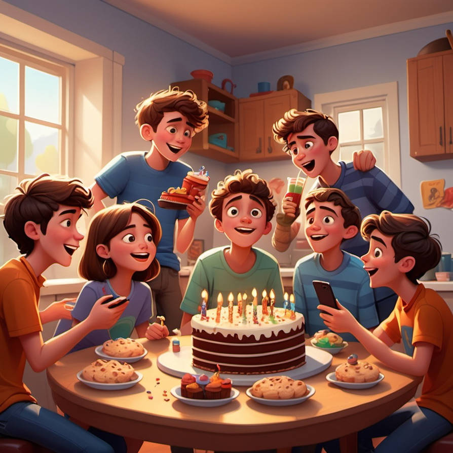Party Template Deviantart Birthday Party 004 by scriptboy on DeviantArt