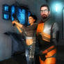 Gordon Freeman and Alyx Vance