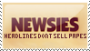 Newsies Stamp