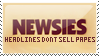 Newsies Stamp by ViciousCherry