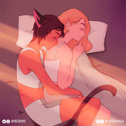 Catra and Adora