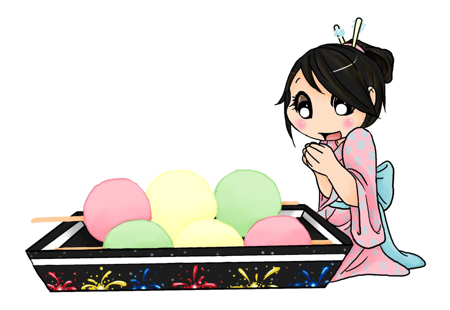 Chibi Sweets - Dango