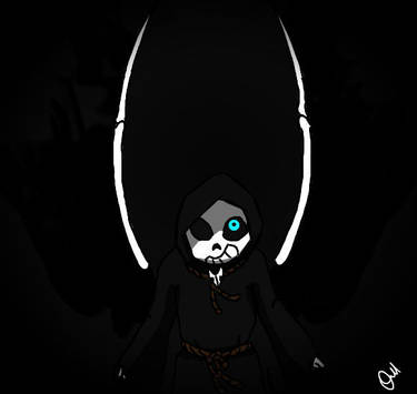 Reaper Sans Human by MonicaNK on DeviantArt