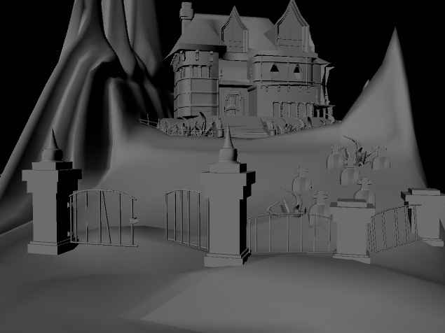 3D Haunted House- not textured