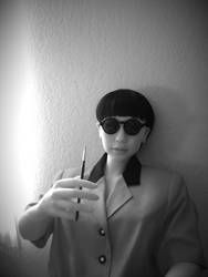 Akiko as Edith Head