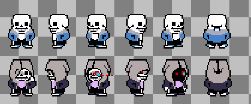 Dusttale Menu Dusttale : 10th anniversary by buttersacuch on DeviantArt
