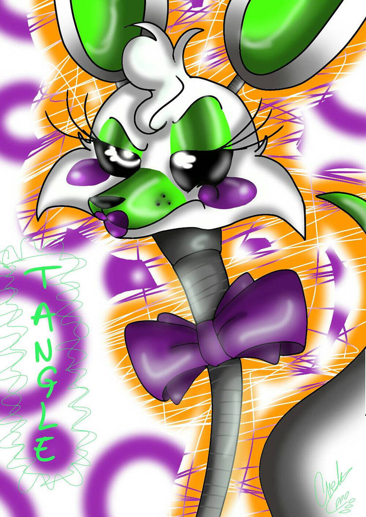Tangle Fw Tangle -FNAF world by LilPrettyGy on DeviantArt