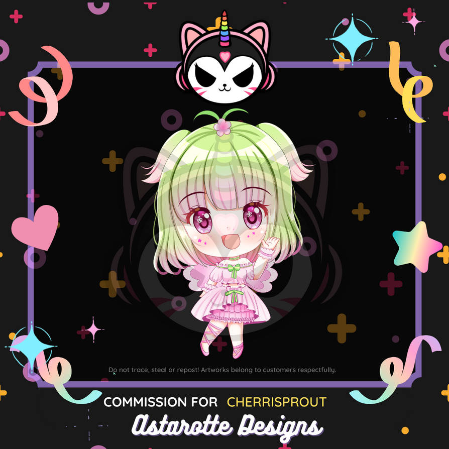 Green Color Chibi Custom Chibi Artist | Green Princess by AtelierAstarotte on DeviantArt
