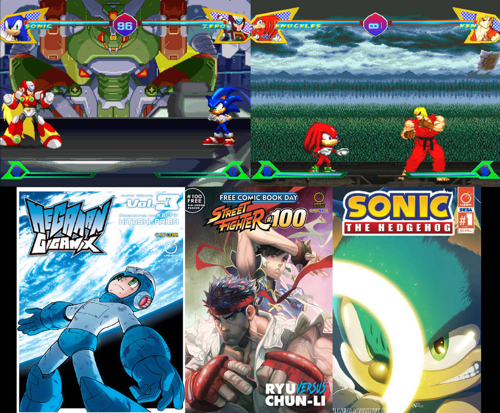 The Legendary Udon Crossover! (SEGA VS. CAPCOM) by Udon4Sonic on DeviantArt