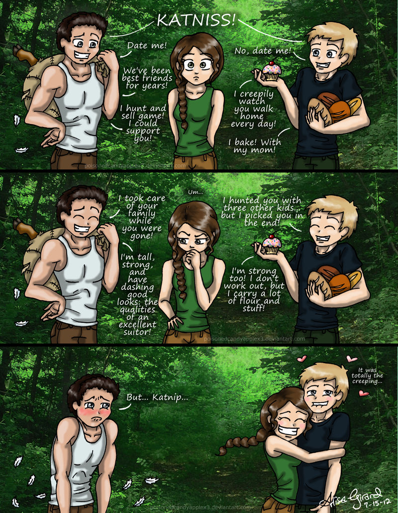 Hunger Games Everyone Wants Katniss by OdieFarber on DeviantArt