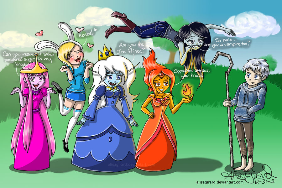 Adventure Time Meets Jack Frost 2