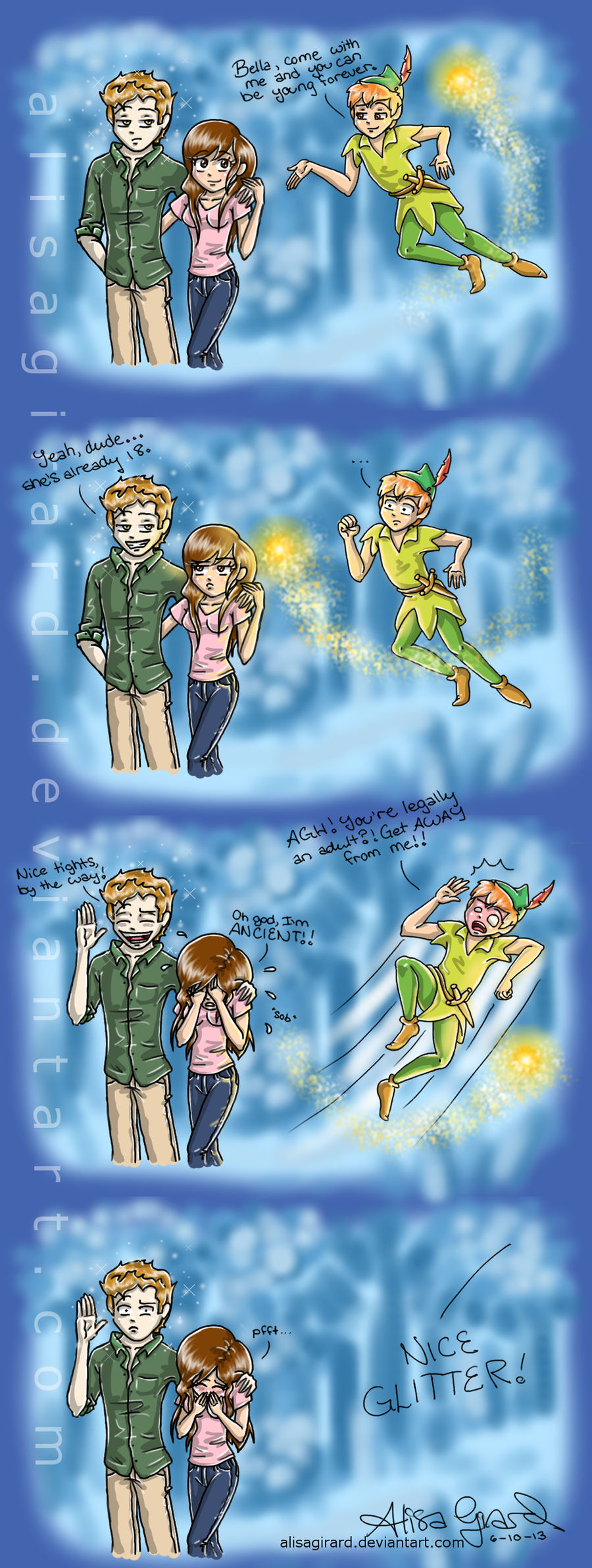 Twilight meets Peter Pan