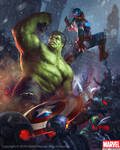 Hulk Captain America Evo 2