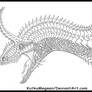 Scaled Dino-Dragon Creature   -KutkuMegsan-