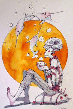 Sketchbook: Tea time