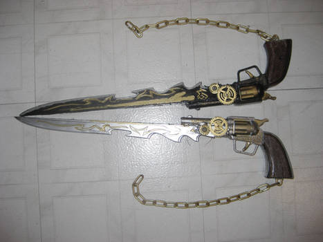 Steampunk Gunblades