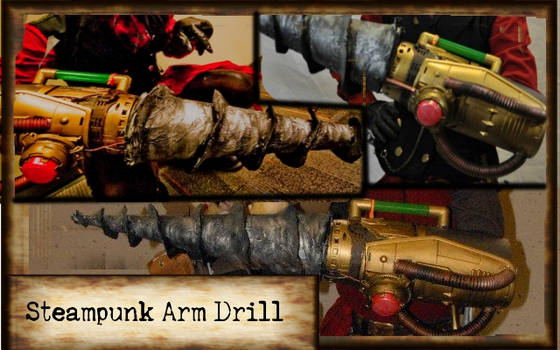 Steampunk Arm Drill