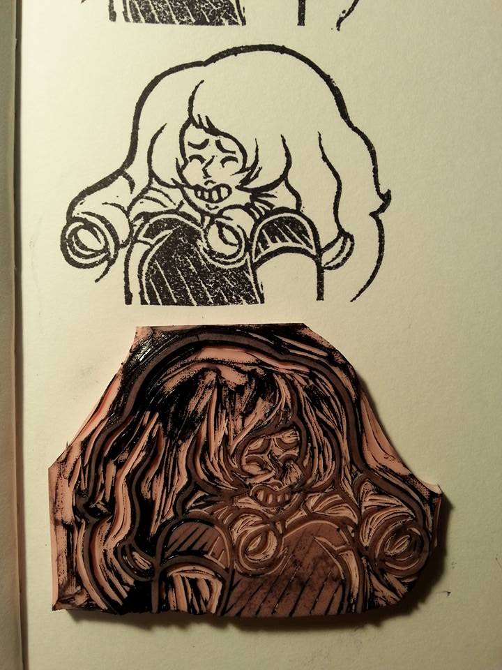 Rose Quartz - Stamp