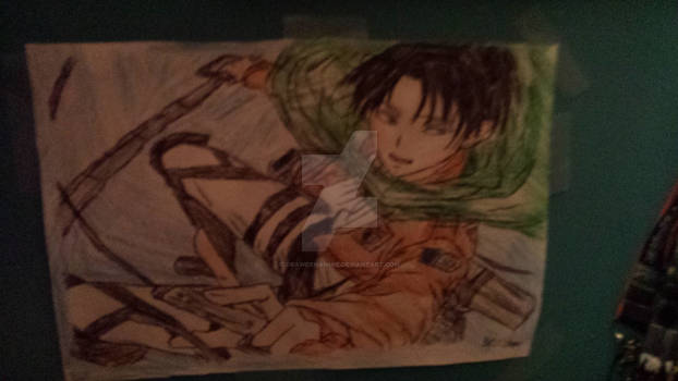 Honorable Battle ~ Levi AOT Drawing