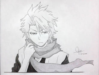 hitsugaya toshiro in his new look by mayamelisa