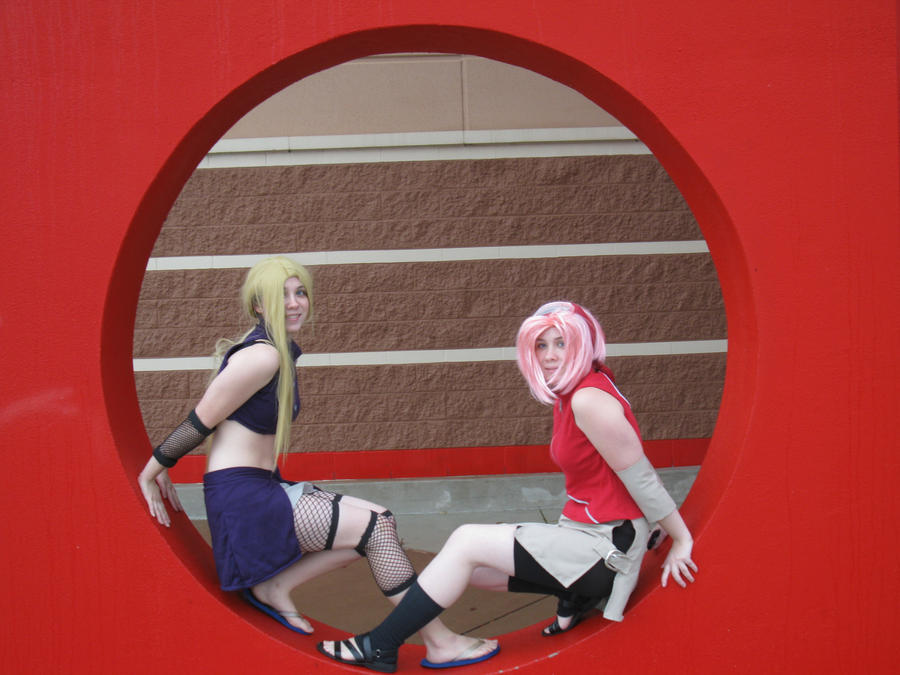 Sakura and Ino