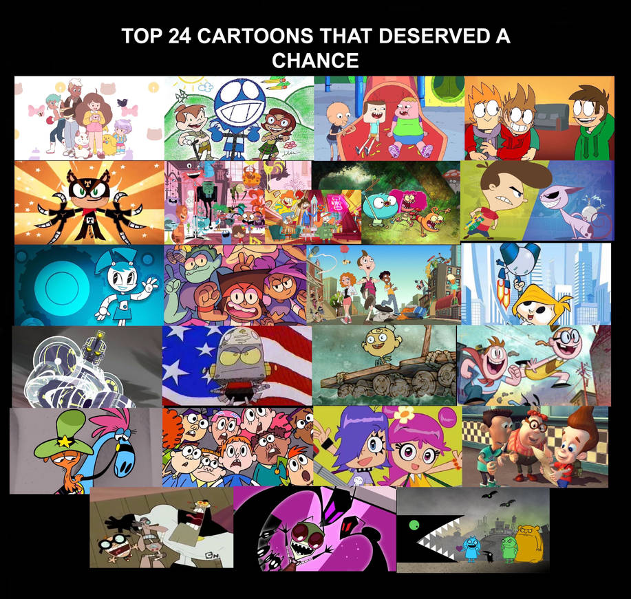 TOP 24 CARTOONS THAT DESERVED A CHANCE by MatthewDraws9066 on DeviantArt
