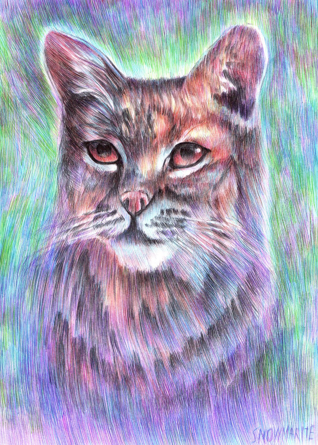 Whimsical Bobcat