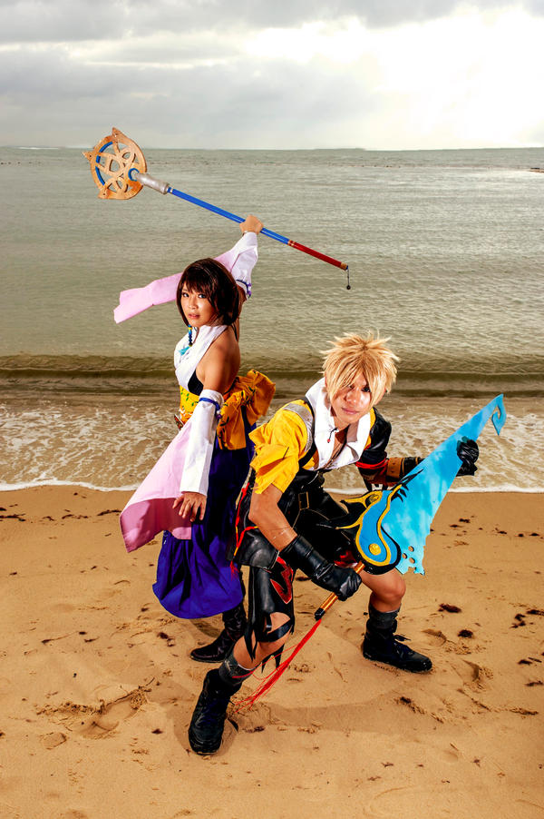 Yuna And Tidus: Battle