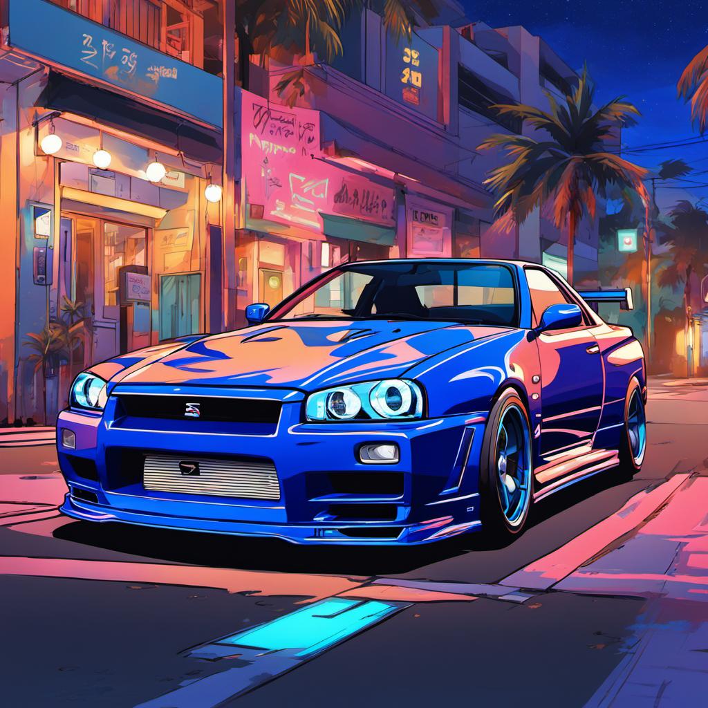 Nissan Skyline R34 GT-R by jay777555 on DeviantArt