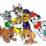 Paw Patrol Team of 8 Pups