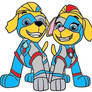 Paw Patrol Mighty Twins